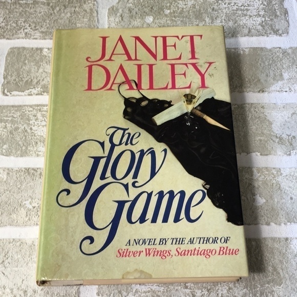 The Glory Game by Janet Dailey Hardcover 1985 Vintage Book - Picture 1 of 12